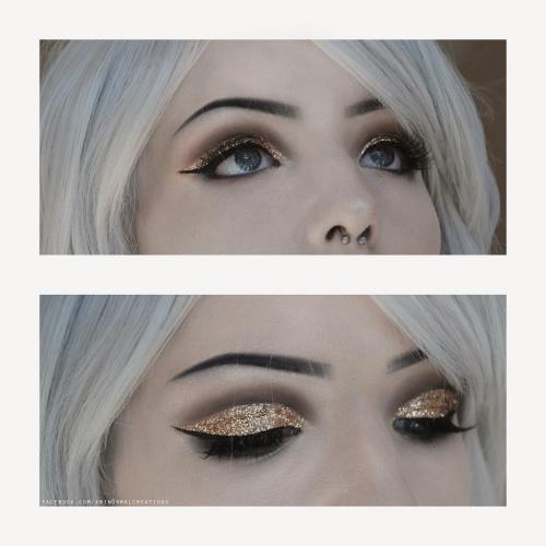 GoldGlitterCutCrease
